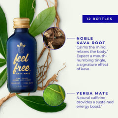 Serving over ice shows refreshing mood-boosting beverage.
