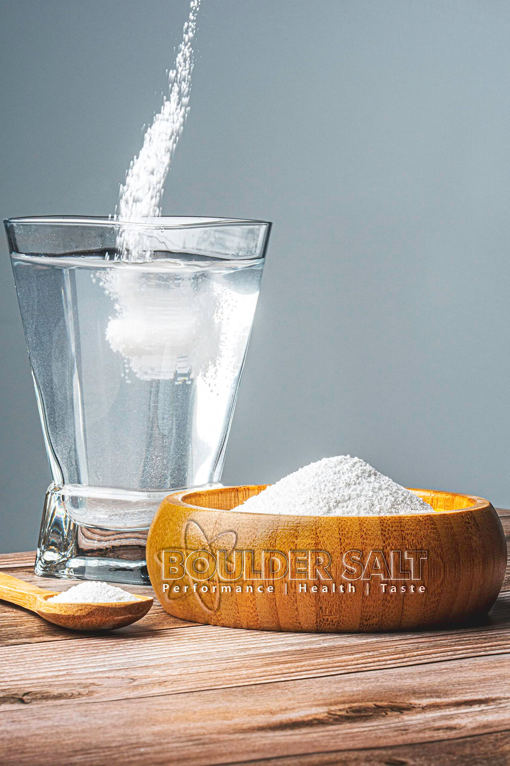 Boulder Salt used in baking as a one-to-one substitute for salt.