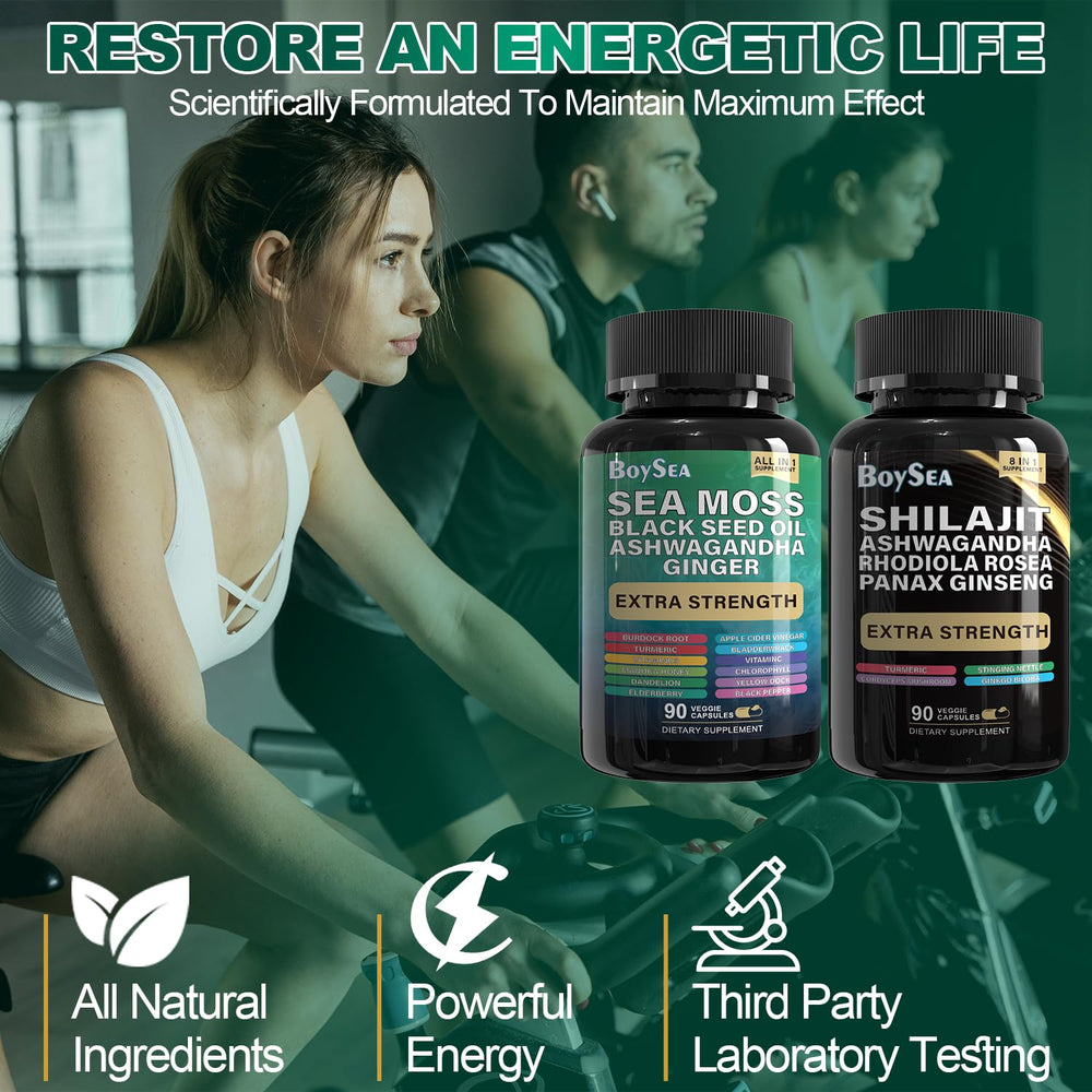 Boysea Ginger and herbal blend with Bladderwrack offers digestive balance.