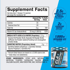 Capsules ready for easy, caffeine-free daily use with BPI CLA+Carnitine.