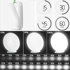 BQHY lamp offers 3 fixed brightness levels for quick adjustments.