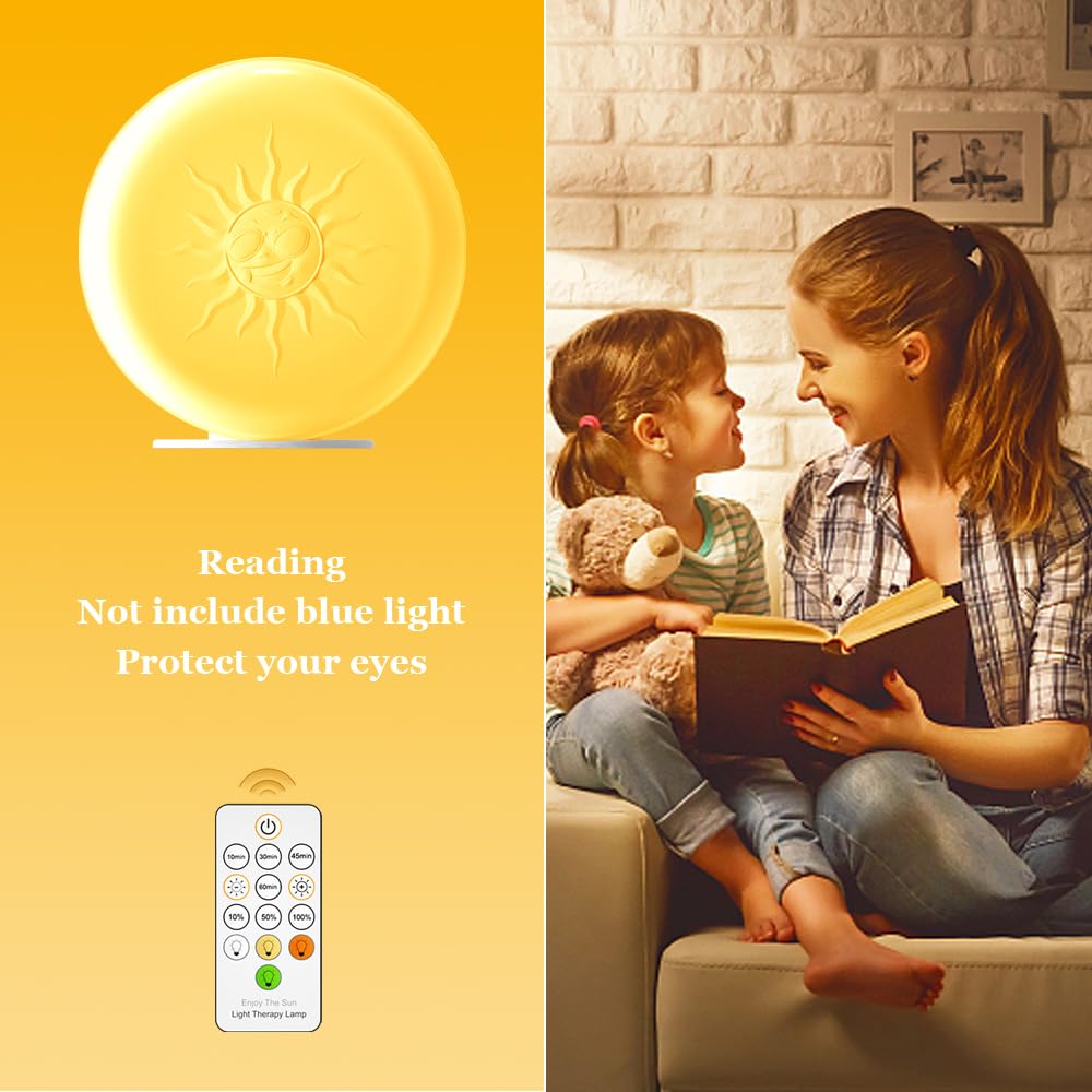 BQHY UV-free design provides glare-free glow for comfortable daily use.