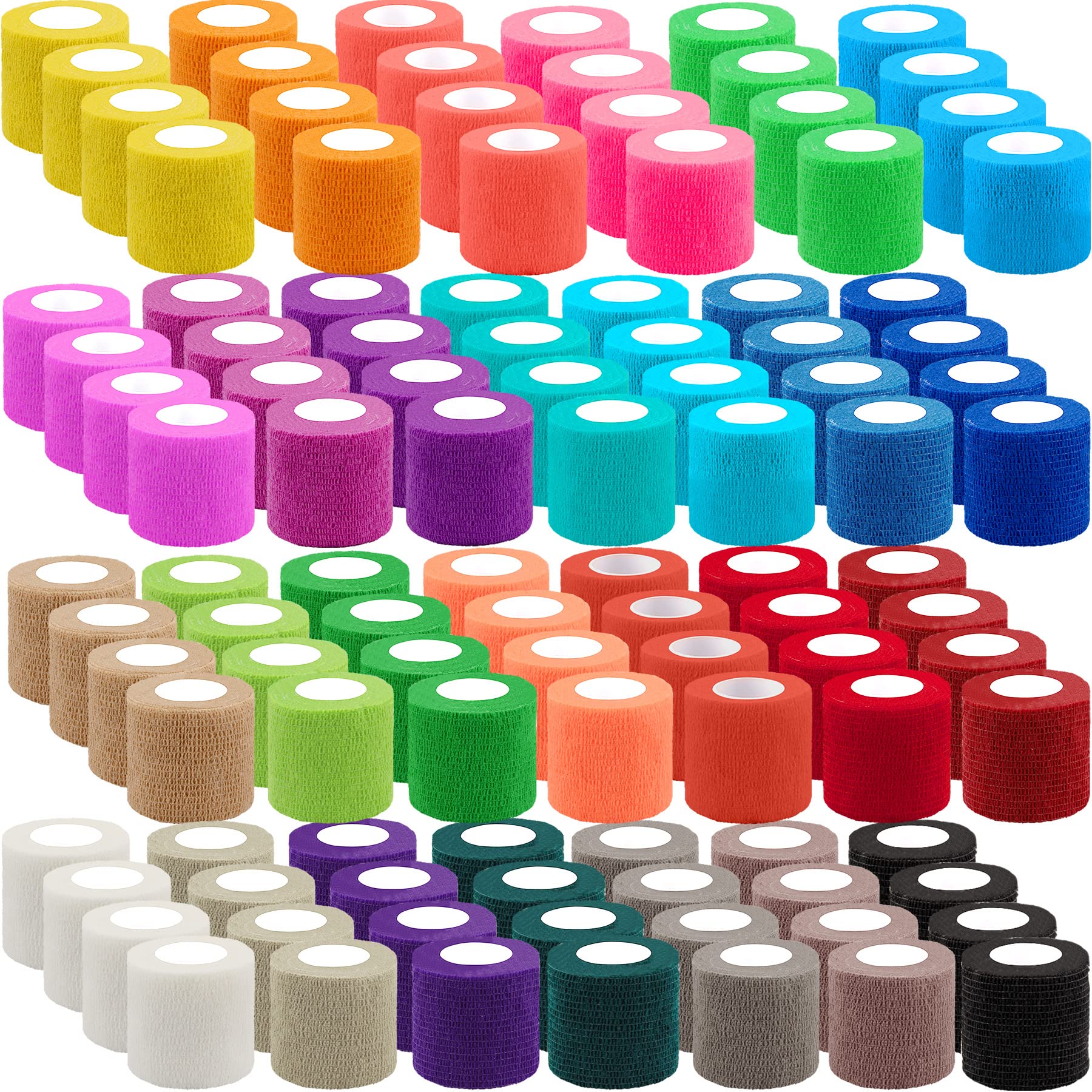 BQTQ 108-roll color assortment for easy color coding during activities