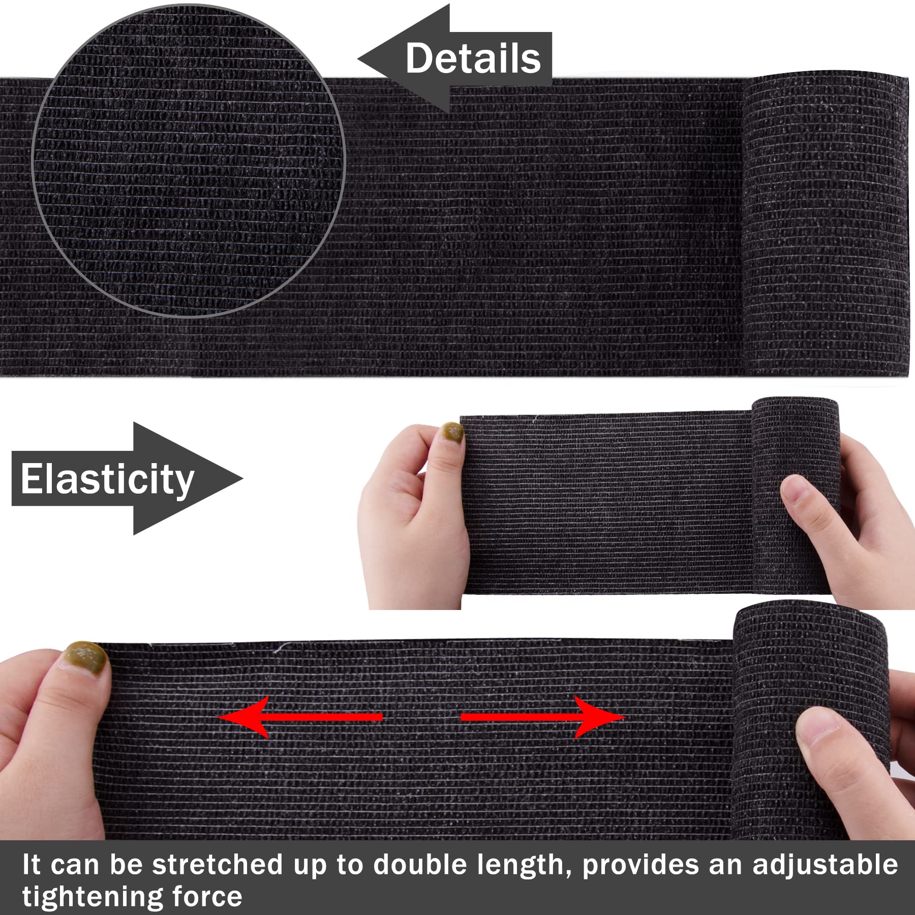BQTQ breathable natural latex material for comfortable removal.