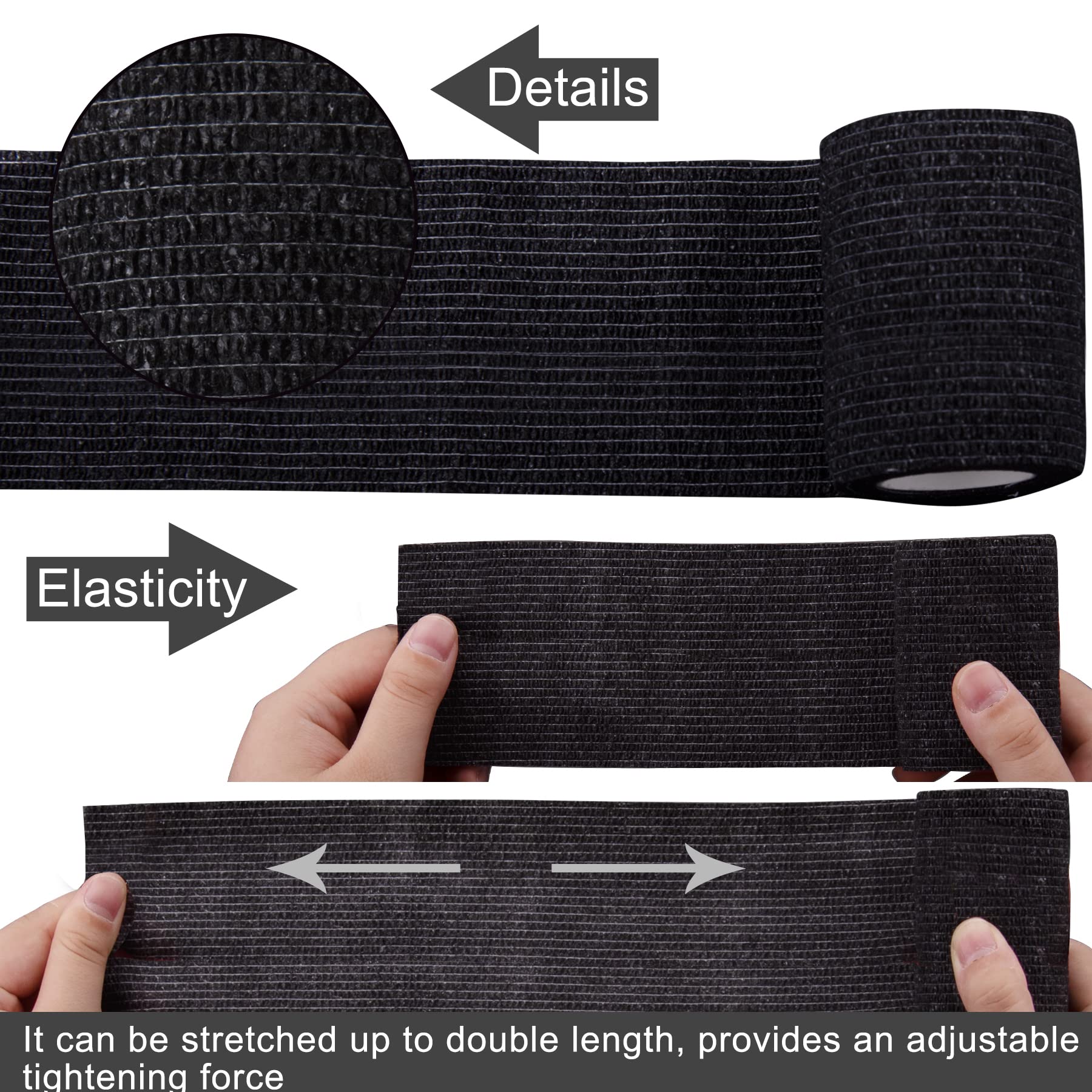 BQTQ elbow bandage wrap offers adjustable compression.