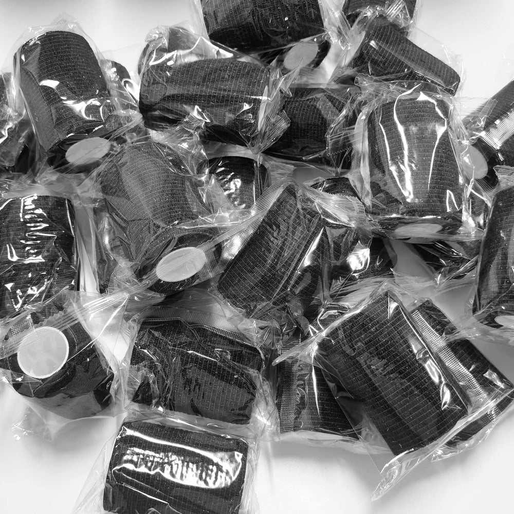 BQTQ individually packed rolls in poly bags for clean storage.