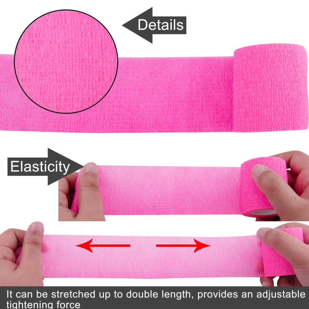 BQTQ close-up of easy-tear self-adhesive wrap.