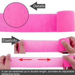 BQTQ close-up of easy-tear self-adhesive wrap.