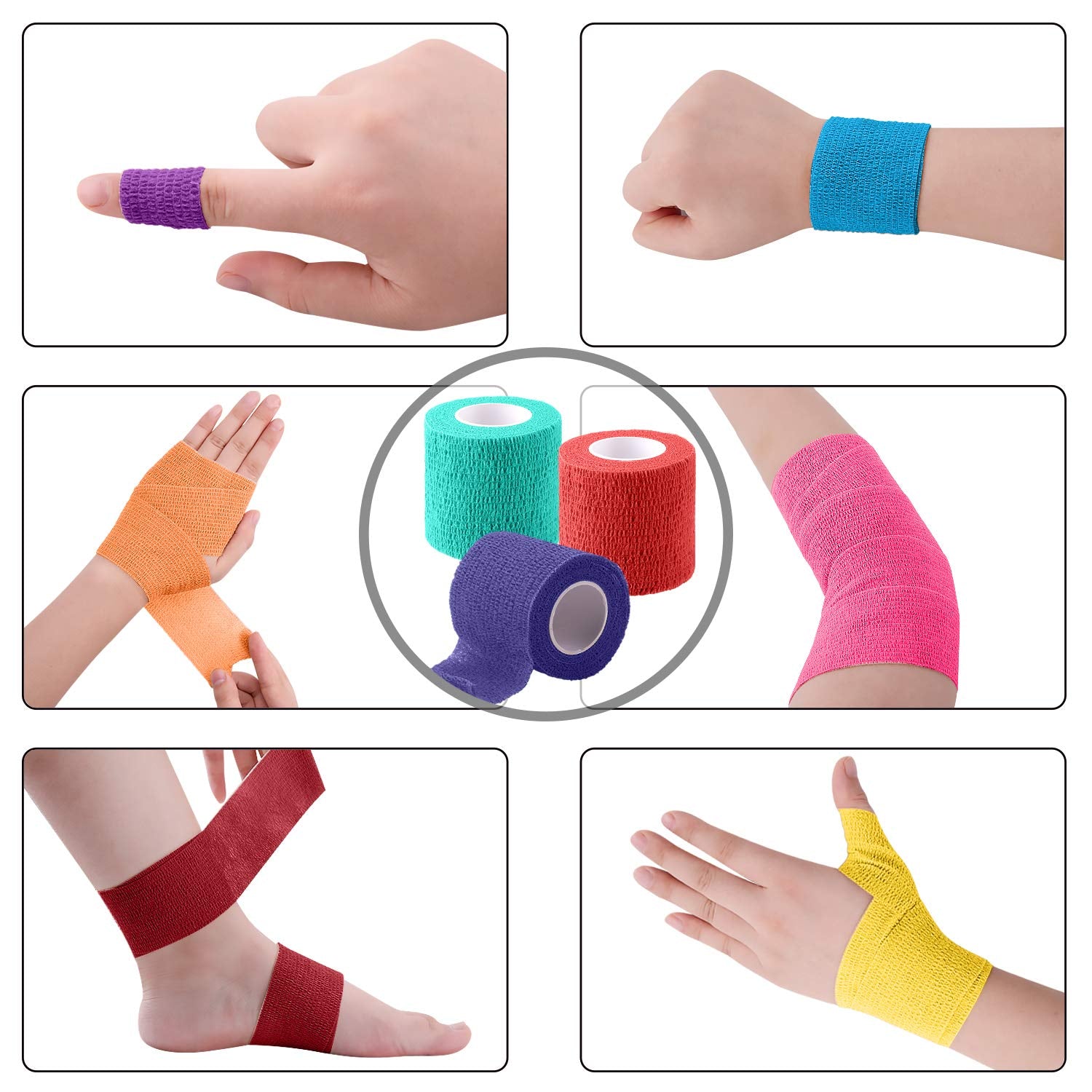 BQTQ wraps support wrists, ankles, knees, and vet applications for pets
