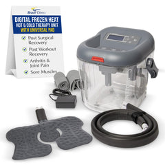 Brace Direct FrozenHeat device front view for at-home joint therapy and ease of use.
