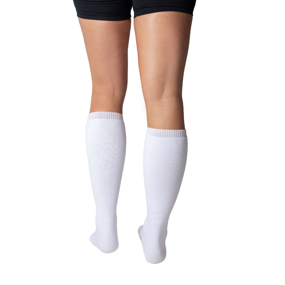 Brace Direct tube sock provides cushioning and minimizes heat buildup inside boots.