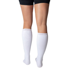 Brace Direct tube sock provides cushioning and minimizes heat buildup inside boots.