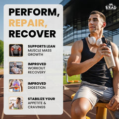 B.rad whey isolate ingredients label highlights clean GMO-free profile