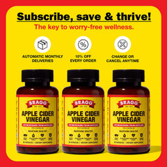 Bragg ACV Capsules daily routine reminder
