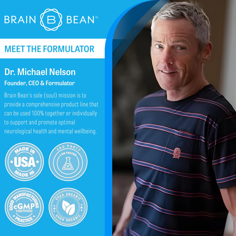 Brain Bean daily use scene suggesting a consistent wellness routine