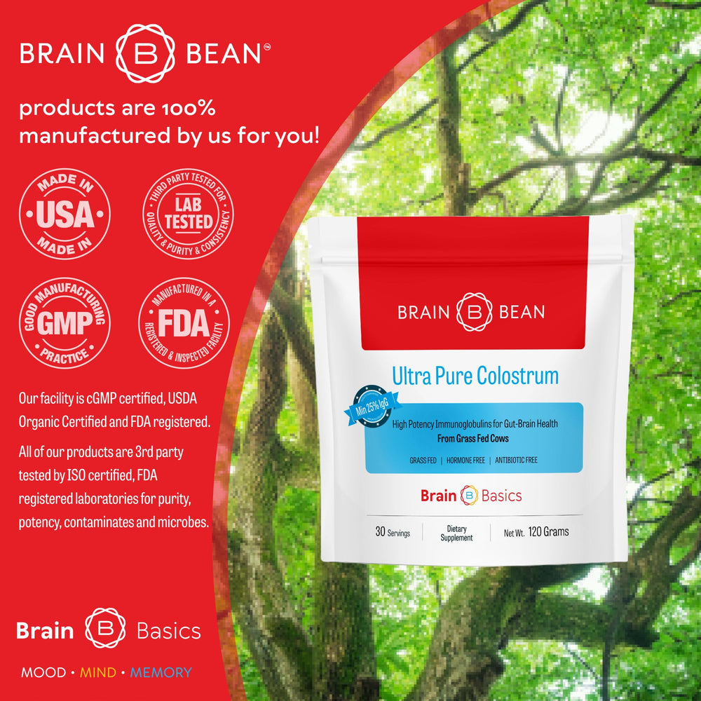 Brain Bean glowing hair and skin concept visual showcases potential beauty support