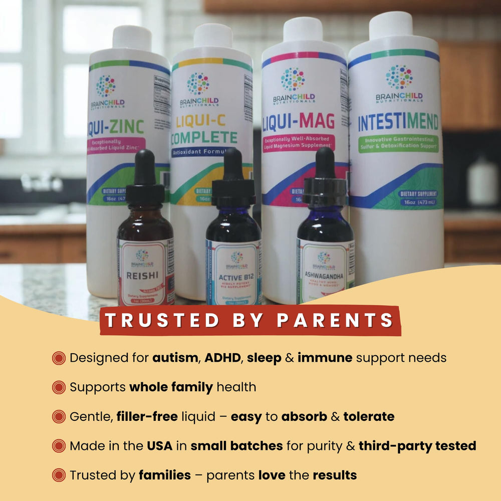 BrainChild B-Complex Liquid in morning routine for daily energy