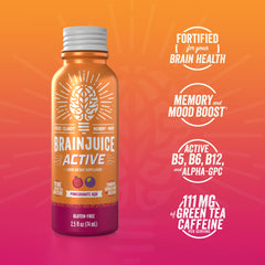 BrainJuice Active Shot on-the-go use supports quick focus during training