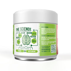 BrainJuice green tea extract provides a smooth energy lift.