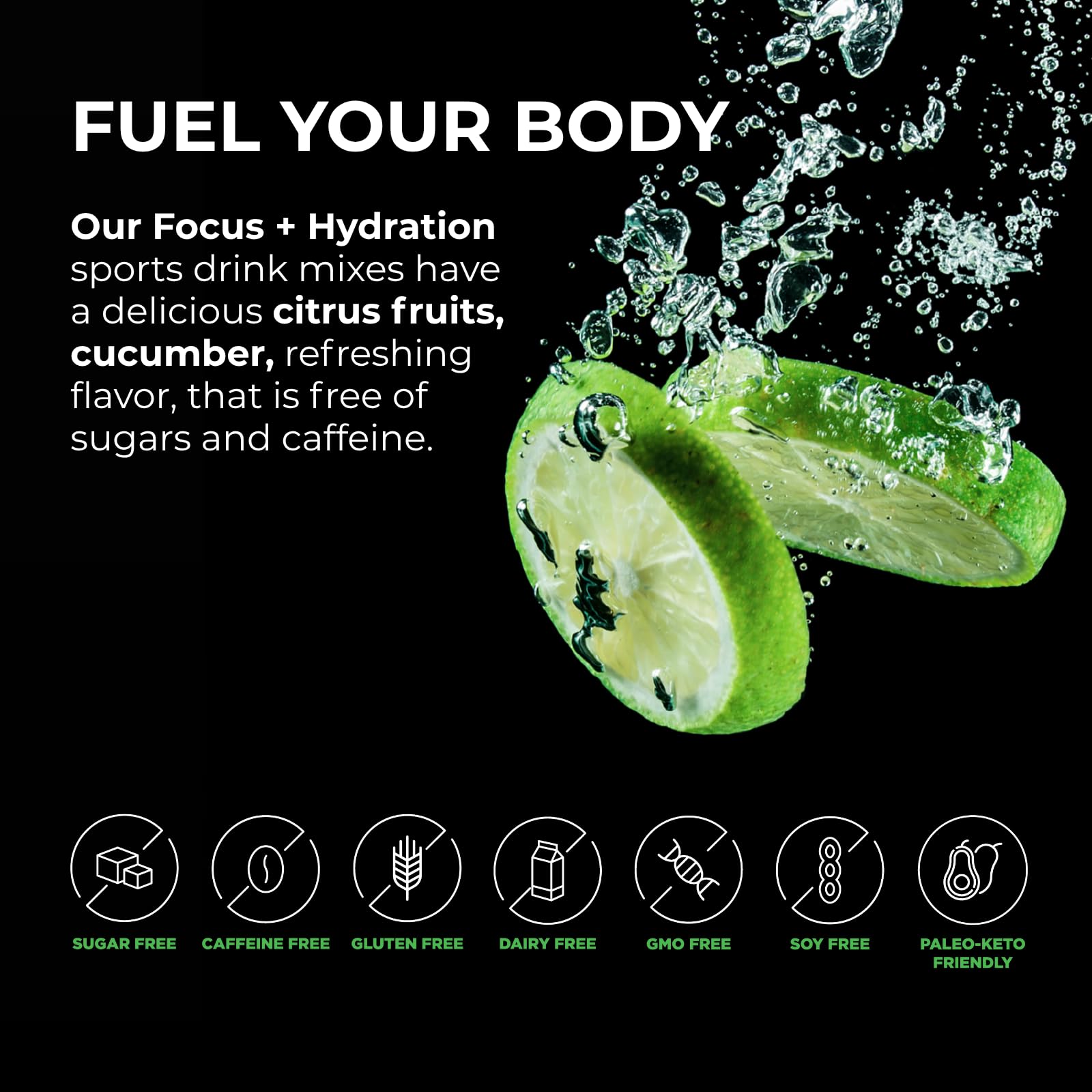 BrainTree Focus + Hydration on-the-go stick packs for convenient daily hydration.