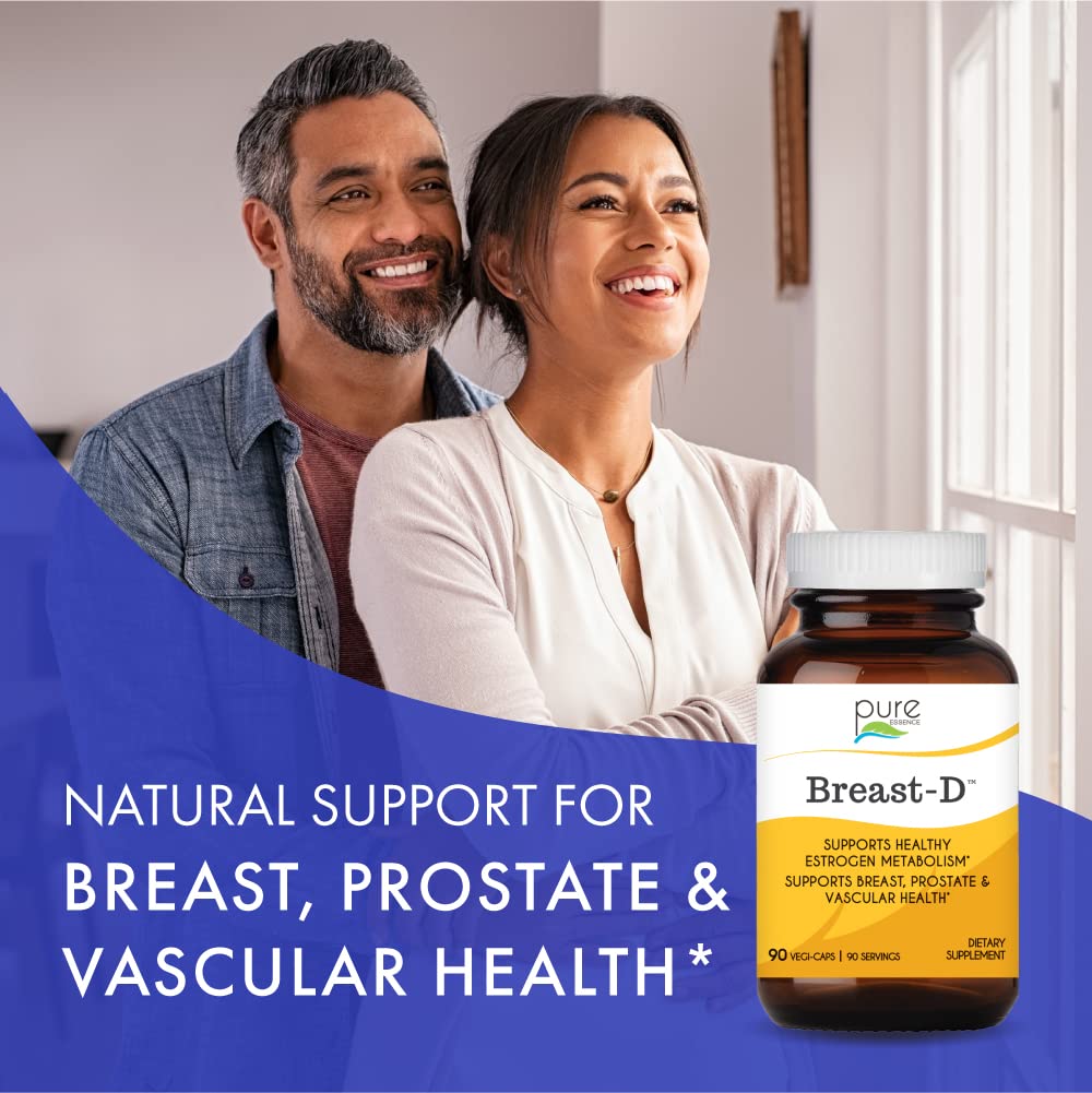 Breast D capsules close-up highlighting vitamin D3 and calcium inside.