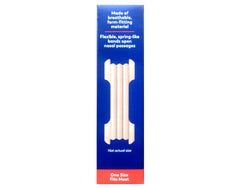Breathe Right Nasal Strips Extra Tan concept of nasal opening during sleep.