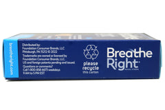 Breathe Right Original nasal strip packaging demonstrating convenient multi-pack.