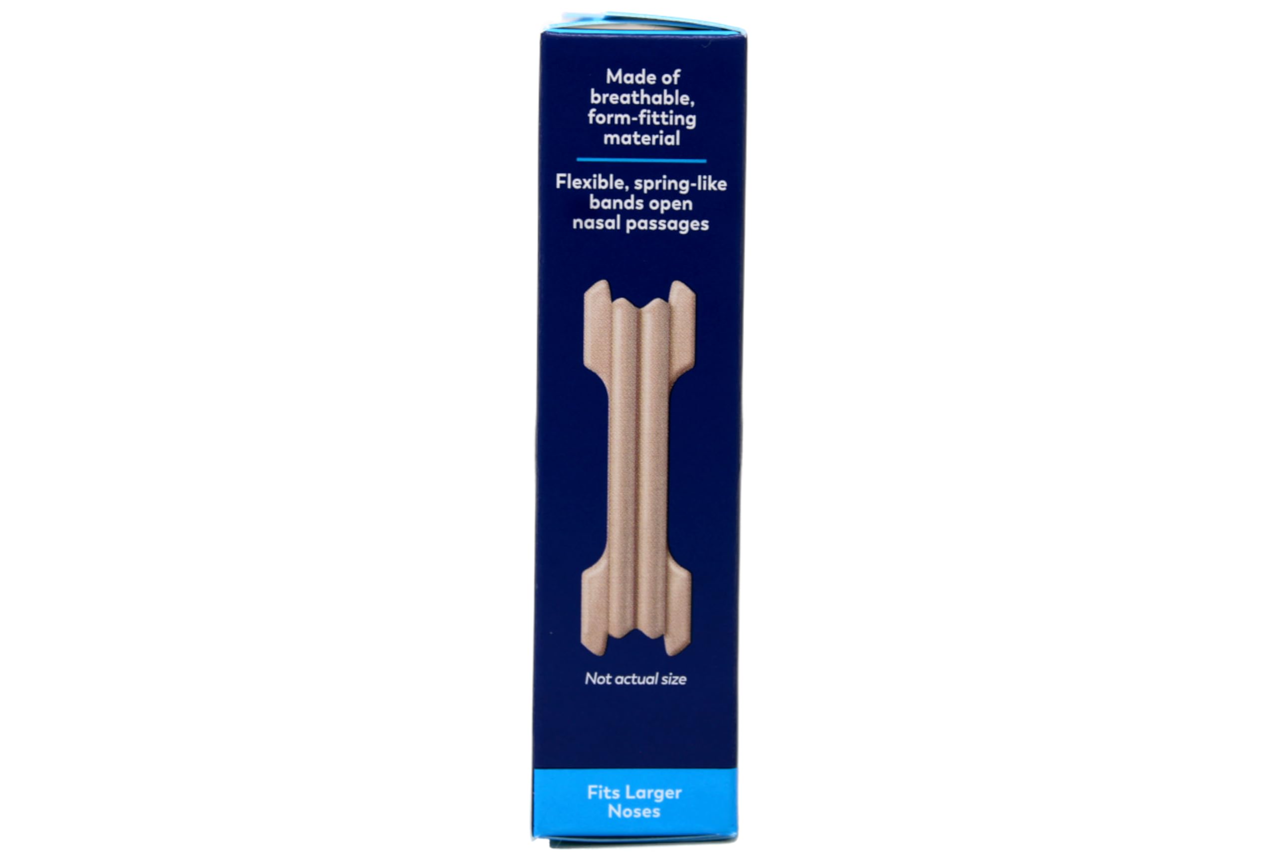 Breathe Right Original nasal strip safe for ages 5+, daily use possible.