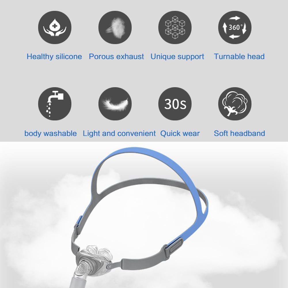 BreathHome large nasal pillow adapter delivering reliable seal and comfort.