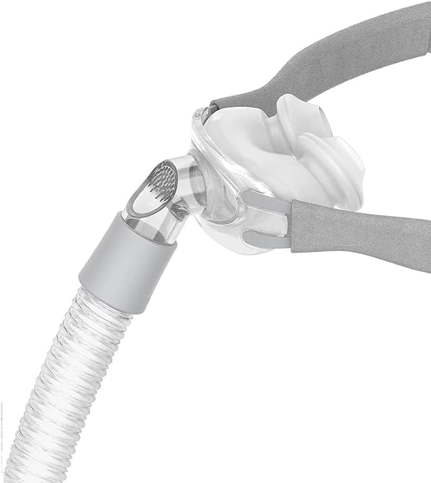 BreathHome small nasal pillow adapter for a secure seal and comfort.