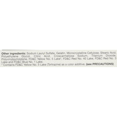 Breckenridge Ferrex capsules on hands, convenient daily supplement routine.