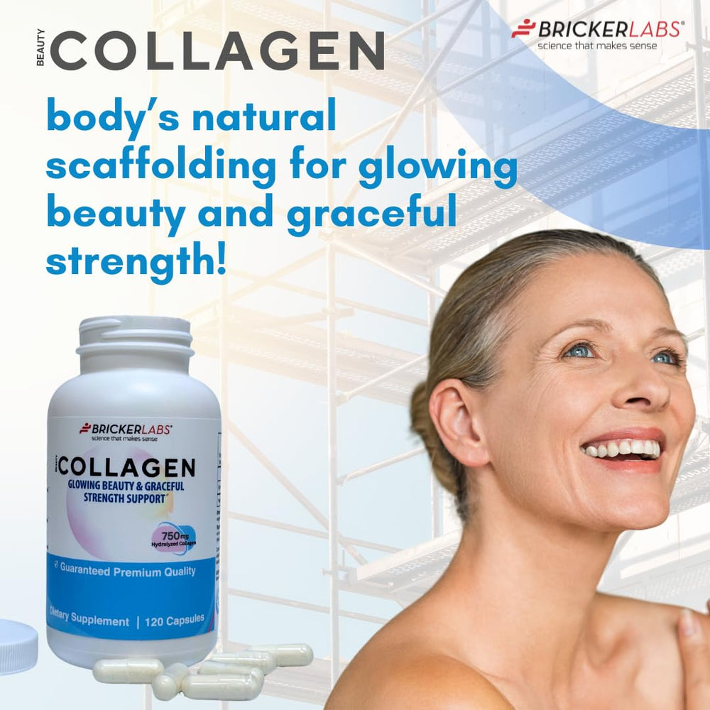 Joints or mobility-focused image featuring Bricker Labs Collagen alongside cardio equipment.