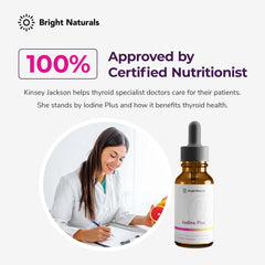 Packaging showing 180 servings for kelp-based iodine