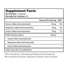 Bright Naturals Keto Burn capsules close-up for easy daily use.