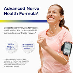 Bright Naturals Pea ingredient highlight indicating potential nerve support.
