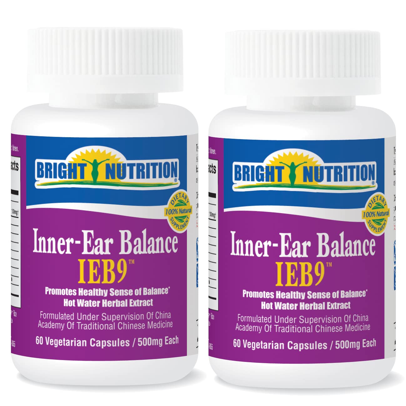 Bright Nutrition bottle label and dosage visuals for clear guidance.