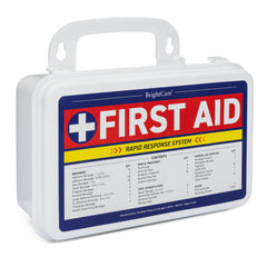 BrightCare emergency blanket included for warmth and comfort in emergencies
