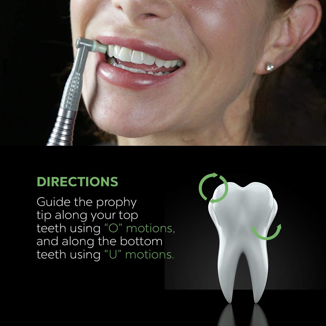 Ergonomic system supports a fresh, clean feeling after polishing sessions.