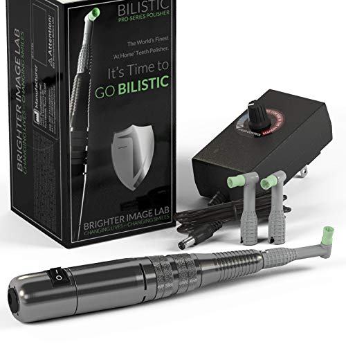 Brighter Image Lab Bilistic Pro Series polisher side view highlighting compact handle.