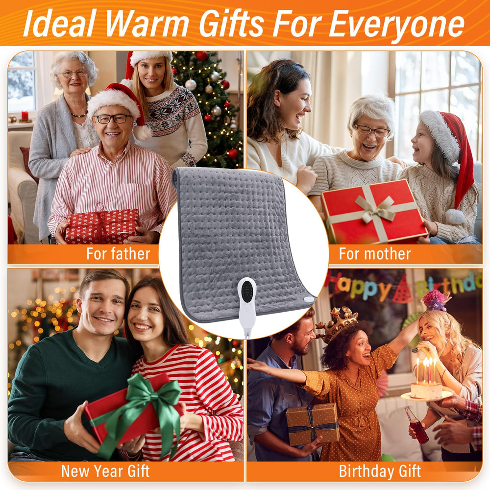 BrightRow gift-ready heating pad delivers winter warmth and comfort for loved ones.