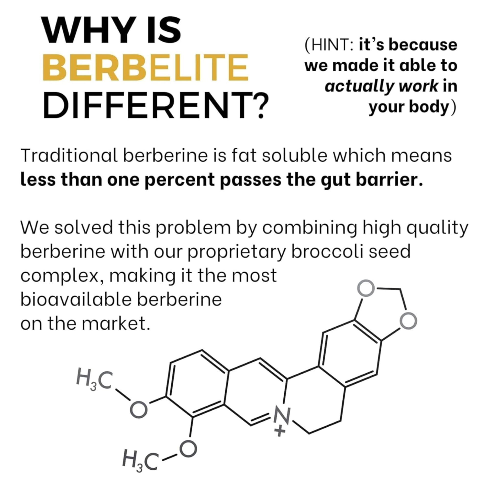 BrocElite BerbElite product made in the USA symbol on label