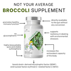 BrocElite Kids open-on-food option demonstrates easy consumption for children.