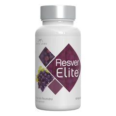 BrocElite ResverElite bottle for daily wellness with bioavailable resveratrol.