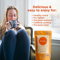 Brodo cooking-base broth enhances soups and sauces
