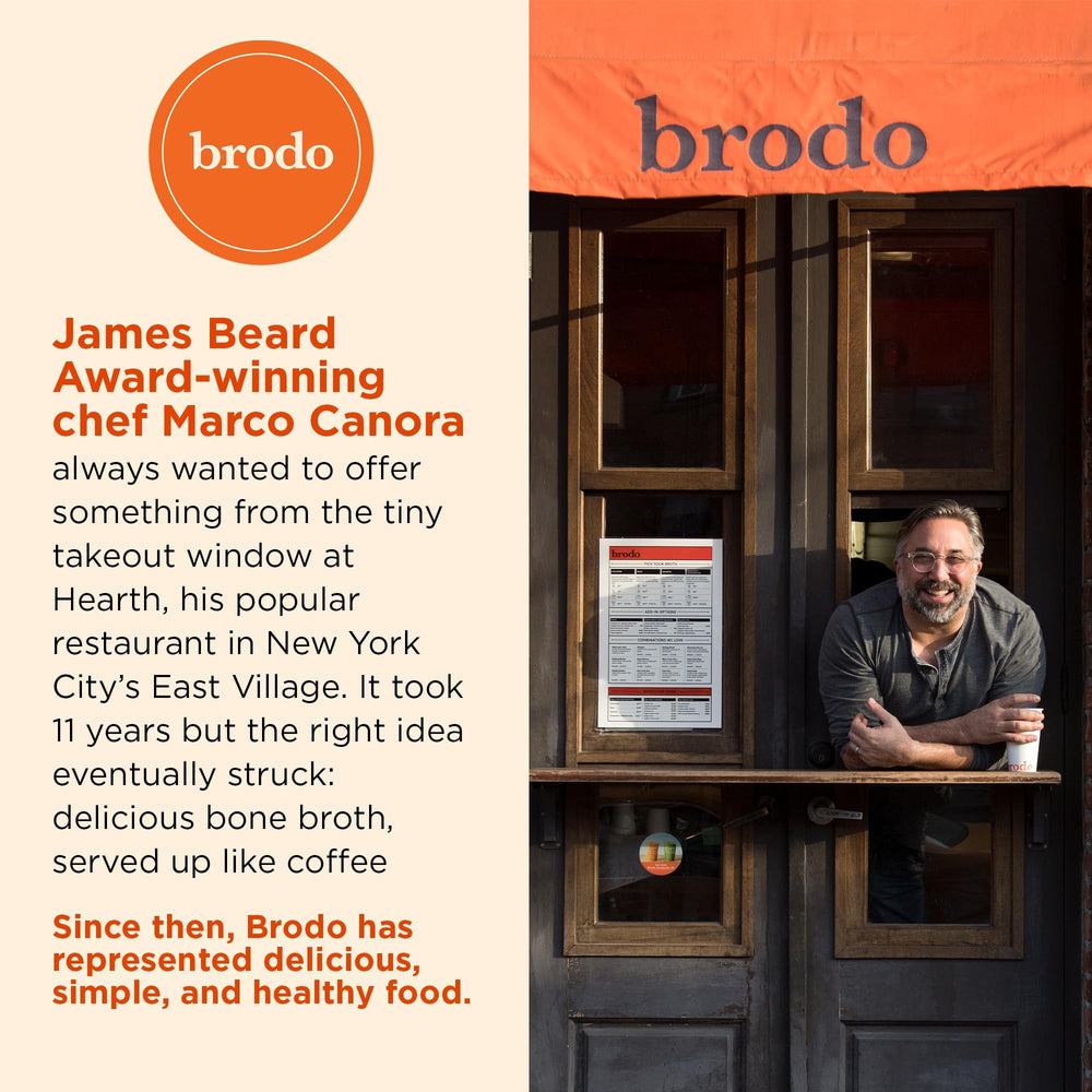 Brodo family-friendly bone broth in multi-pack, suitable for busy households.