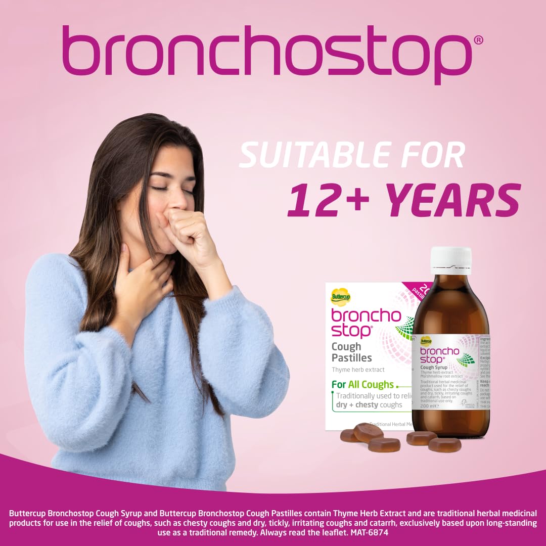 Adults and teens can use Bronchostop without drowsiness