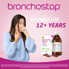 Adults and teens can use Bronchostop without drowsiness