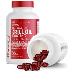 Bronson Antarctic Krill Oil lab-tested quality from New York facility