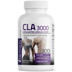 Bronson CLA 3000 clinical study icon implying evidence-backed insights.