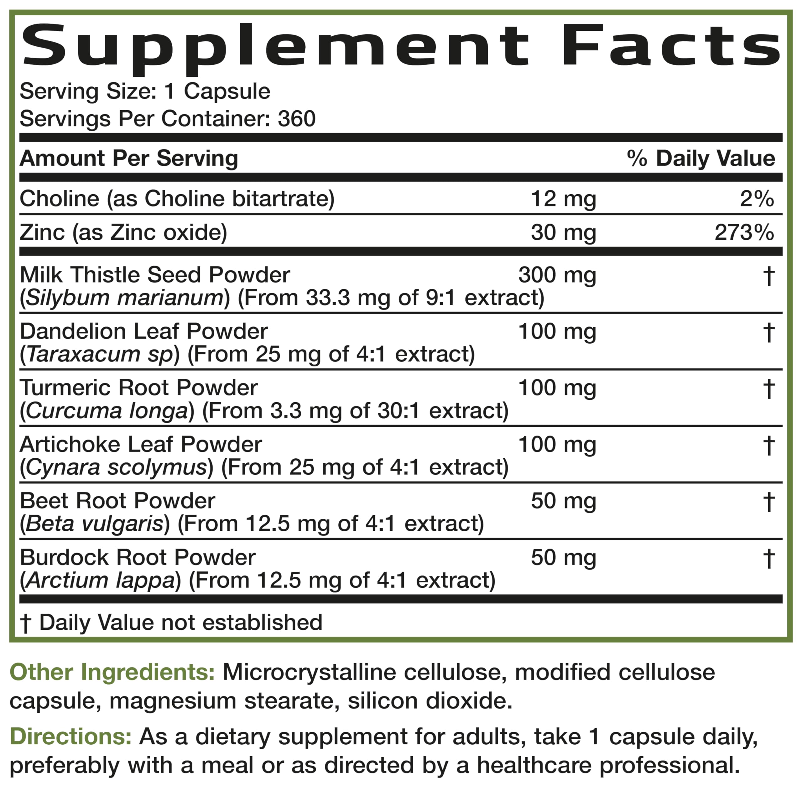 Bronson Liver Detox capsules shown for vegan, non-GMO wellness.</